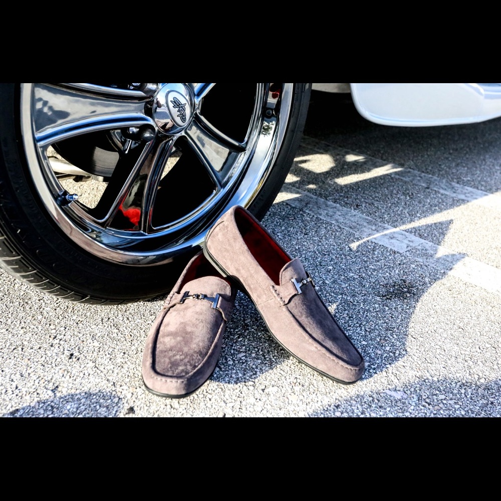 Grey Men’s Loafers